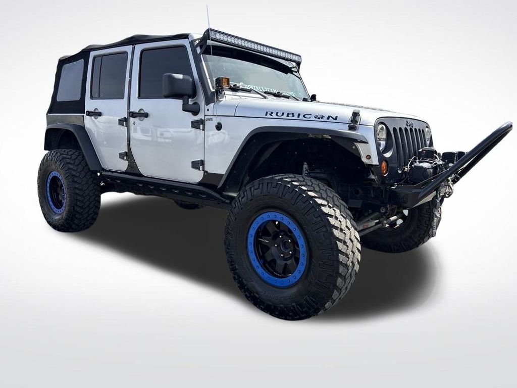 2008 Bright Silver Metallic Clearcoat Jeep Wrangler Unlimited Rubicon 4X4 SUV