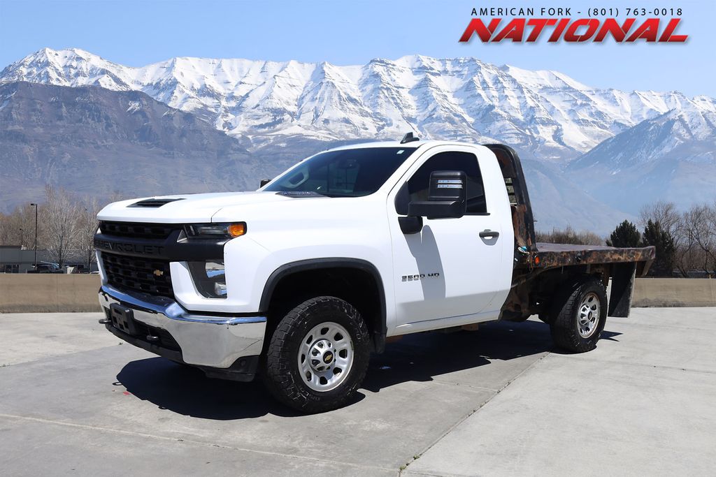 Summit White 2020 Chevrolet Silverado 3500HD Pickup Truck Automatic