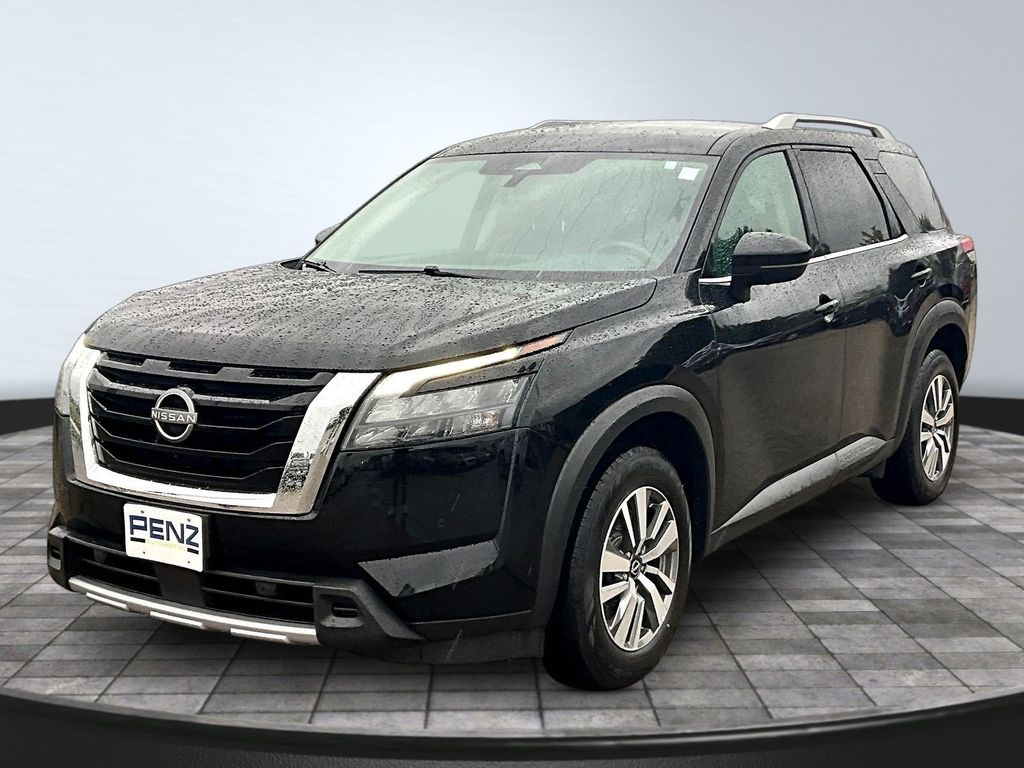 Super Black 2025 Nissan Pathfinder SUV / Crossover All-Wheel Drive 9-Speed Automatic