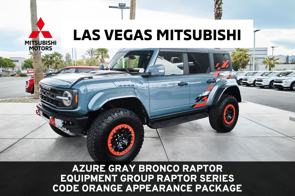 Gray Metallic 2024 Ford Bronco Raptor 4WD SUV / Crossover Four-Wheel Drive Automatic