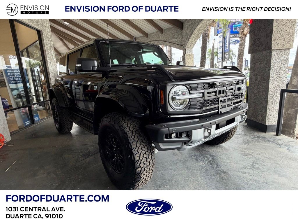 Shadow Black 2026 Ford Bronco Raptor SUV / Crossover Four-Wheel Drive Automatic