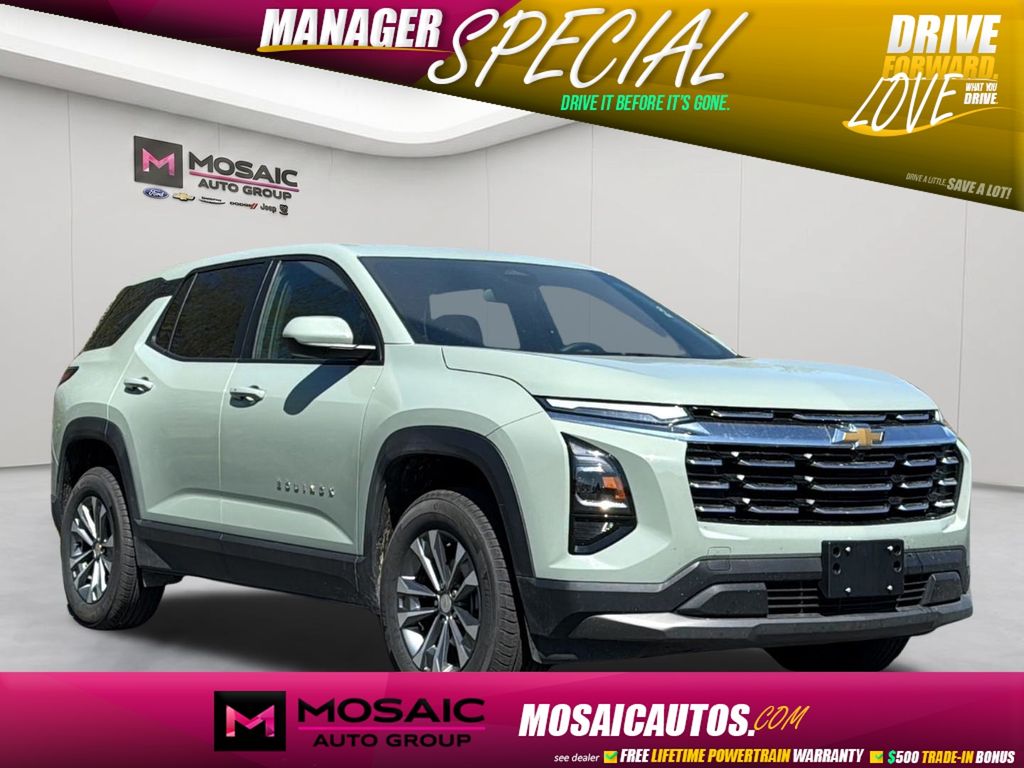 Cacti Green 2026 Chevrolet Equinox SUV / Crossover Four-Wheel Drive 8-Speed Automatic
