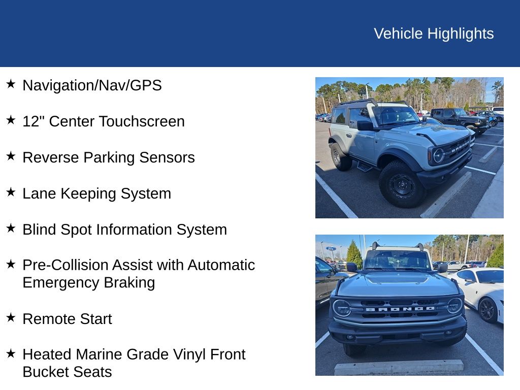 2024 Ford Bronco Big Bend