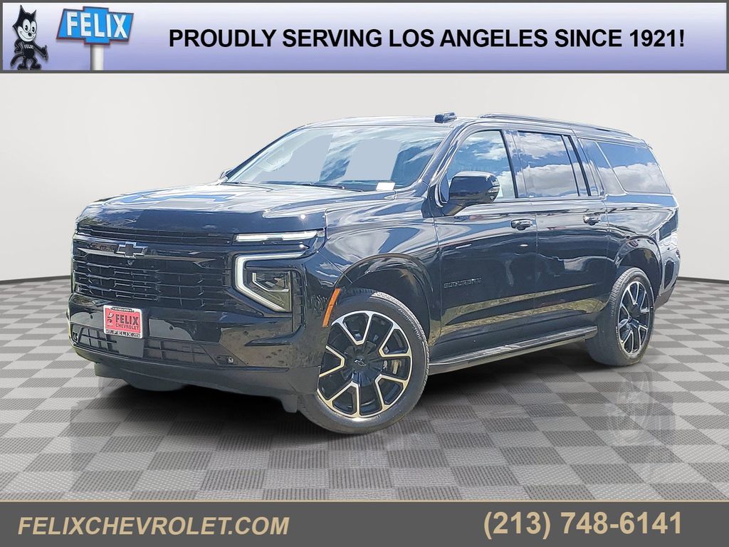 Black 2025 Chevrolet Suburban SUV / Crossover Four-Wheel Drive