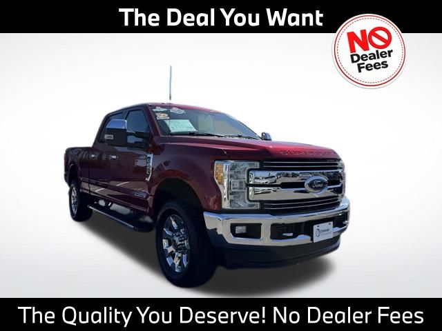 Ruby Red Metallic 2017 Ford F-250 Super Duty Pickup Truck Four-Wheel Drive 6-Speed Automatic