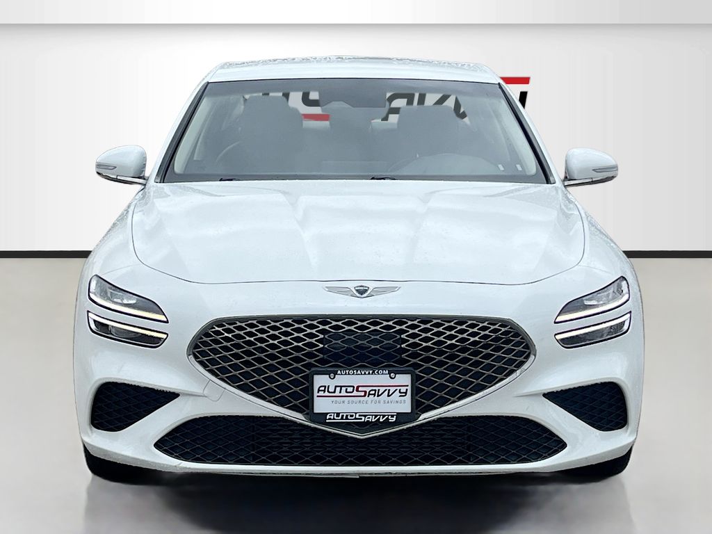 2022 Genesis G70 2.0T White at Genesis of Spring