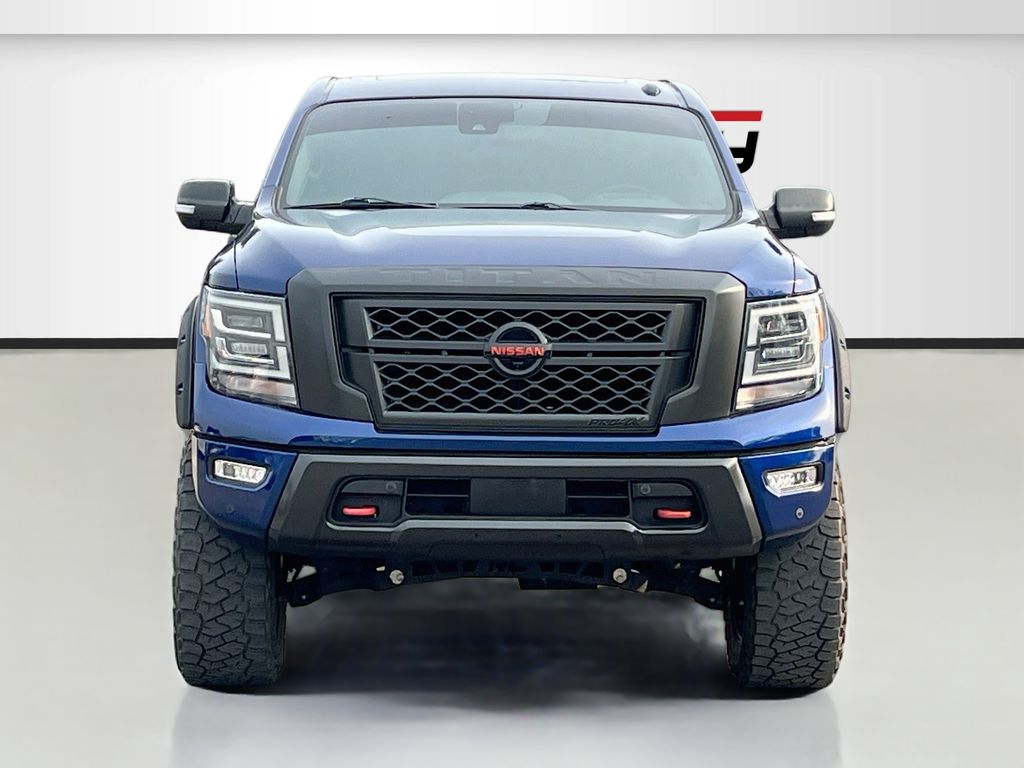 Used 2021 Blue Nissan PRO-4X image 2