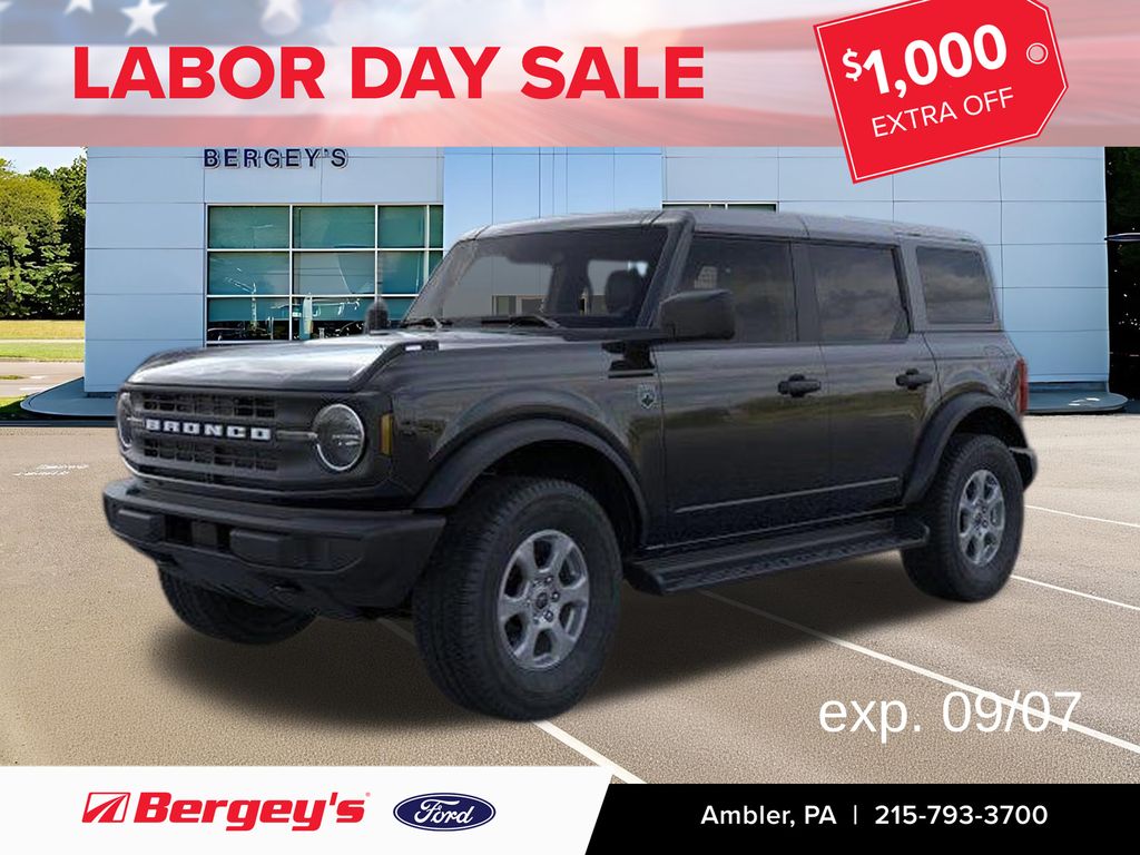 Shadow Black 2026 Ford Bronco SUV / Crossover Four-Wheel Drive Automatic