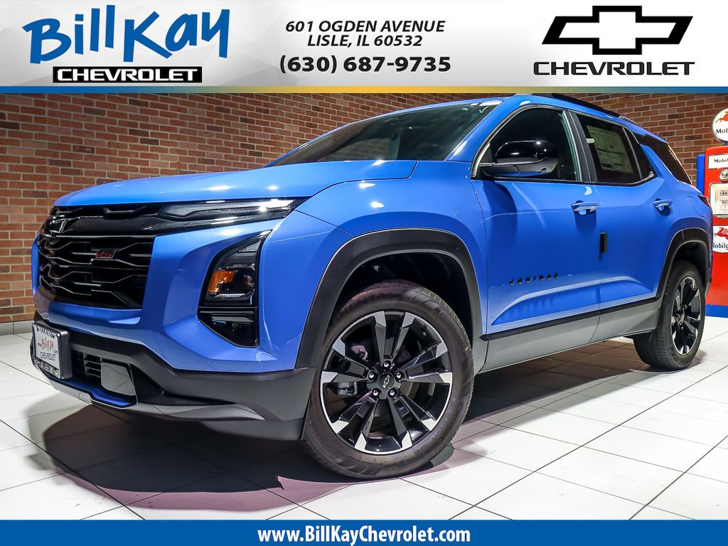 Reef Blue Metallic 2027 Chevrolet Equinox SUV / Crossover Four-Wheel Drive 8-Speed Automatic
