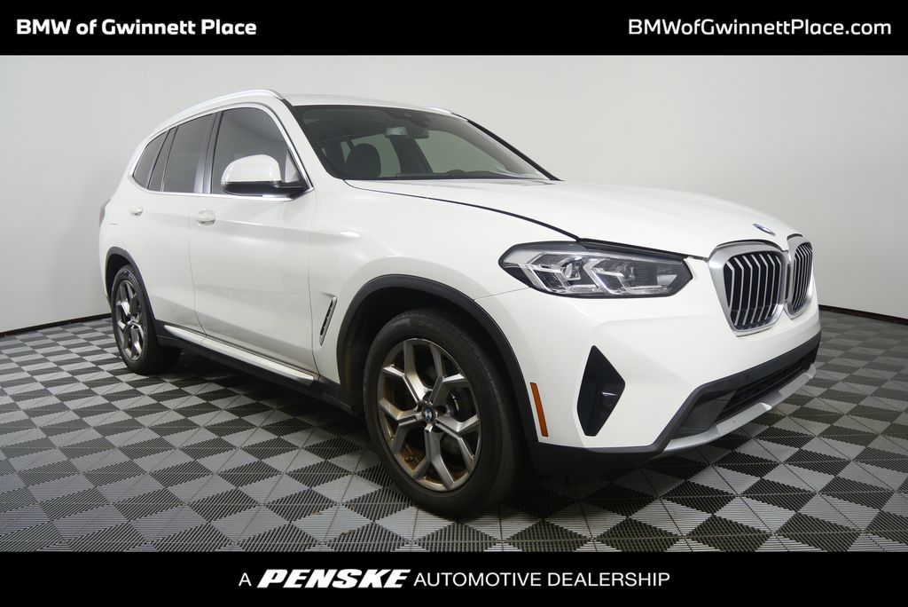 Alpine White 2022 BMW X3 sDrive30i RWD SUV / Crossover Rear-Wheel Drive 8-Speed Automatic