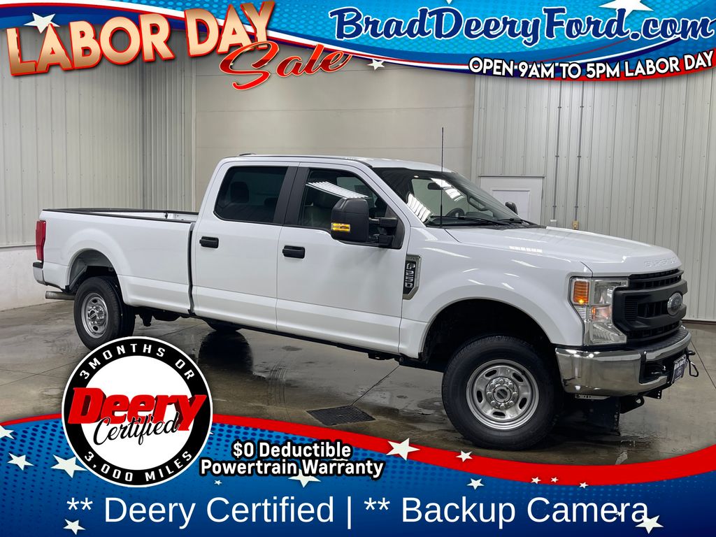 Oxford White 2022 Ford F-250 Super Duty Pickup Truck Four-Wheel Drive 6-Speed Automatic