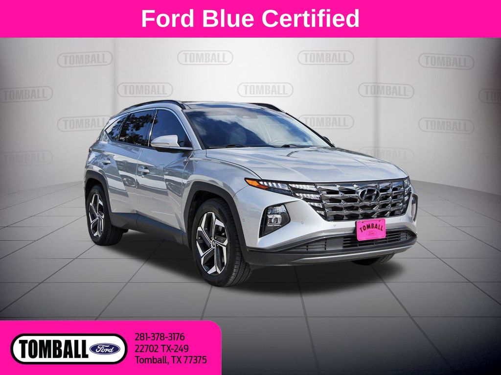 Shimmering Silver 2023 Hyundai Tucson SUV / Crossover Front-Wheel Drive 8-Speed Automatic
