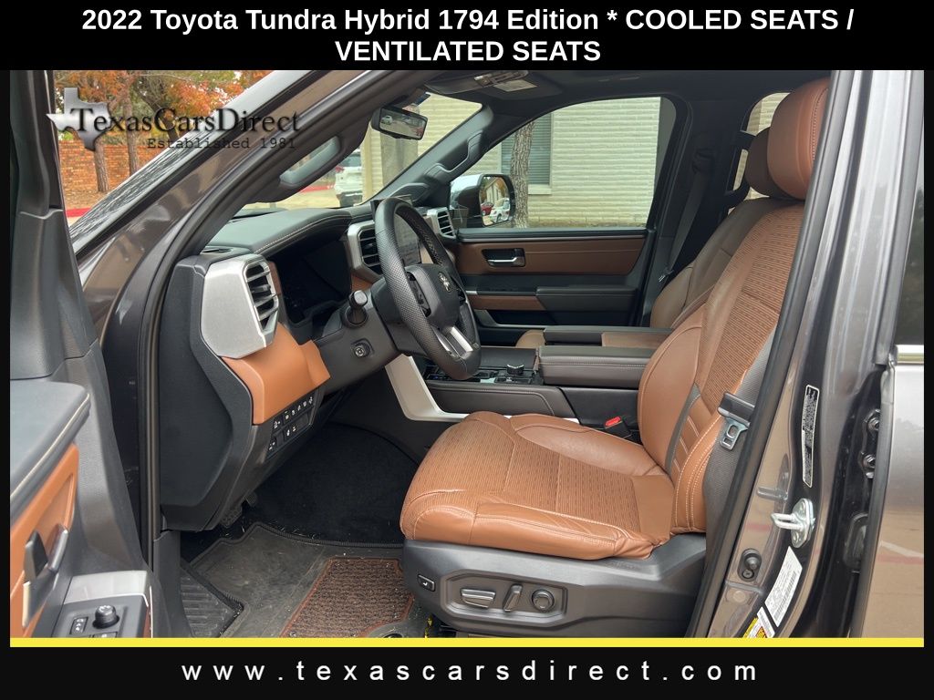 2022 Toyota Tundra Hybrid 1794 Edition 6