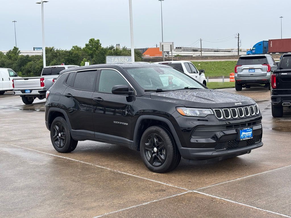 2023 Jeep Compass Sport Black at Wharton Ford