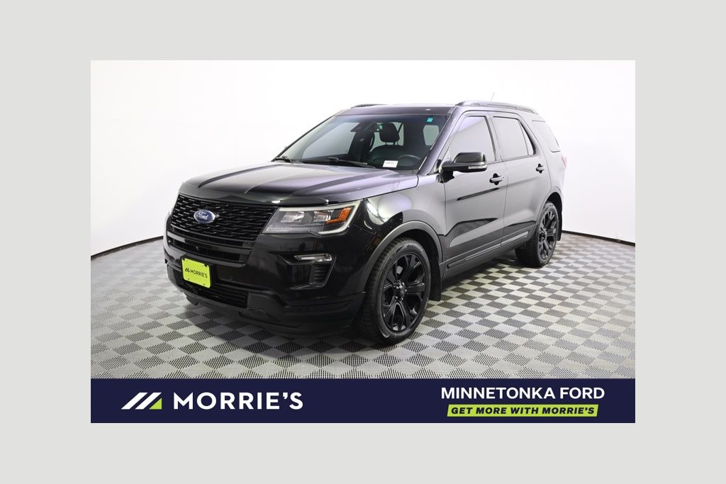 Agate Black Metallic 2019 Ford Explorer SUV / Crossover All-Wheel Drive 6-Speed Automatic