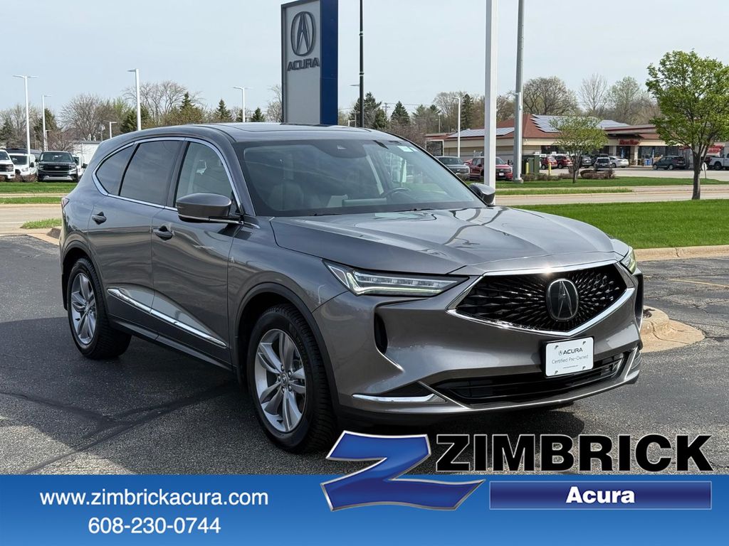 Liquid Carbon Metallic 2023 Acura MDX SH-AWD SUV / Crossover All-Wheel Drive Automatic