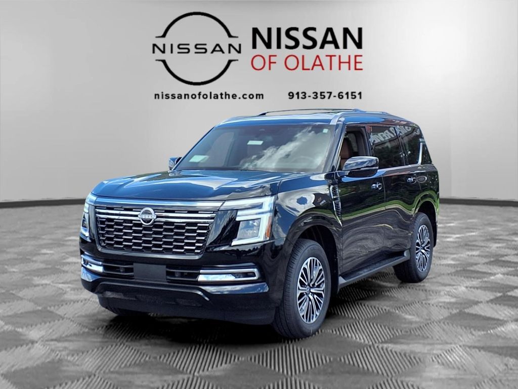 Super Black 2026 Nissan Armada SUV / Crossover Four-Wheel Drive 9-Speed Automatic