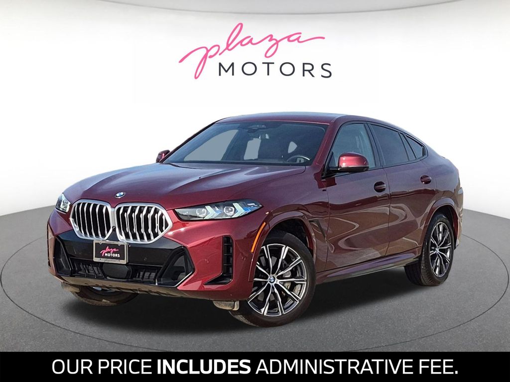 Aventurin Red Metallic 2024 BMW X6 SUV / Crossover All-Wheel Drive 8-Speed Automatic