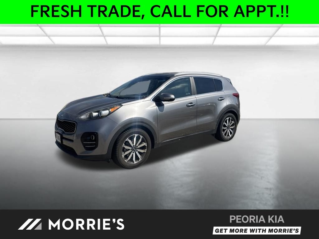 Mineral Silver 2017 Kia Sportage SUV / Crossover Front-Wheel Drive 6-Speed Automatic