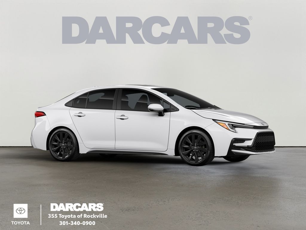 Ice Cap 2026 Toyota Corolla SE FWD Sedan Front-Wheel Drive Continuously Variable Transmission