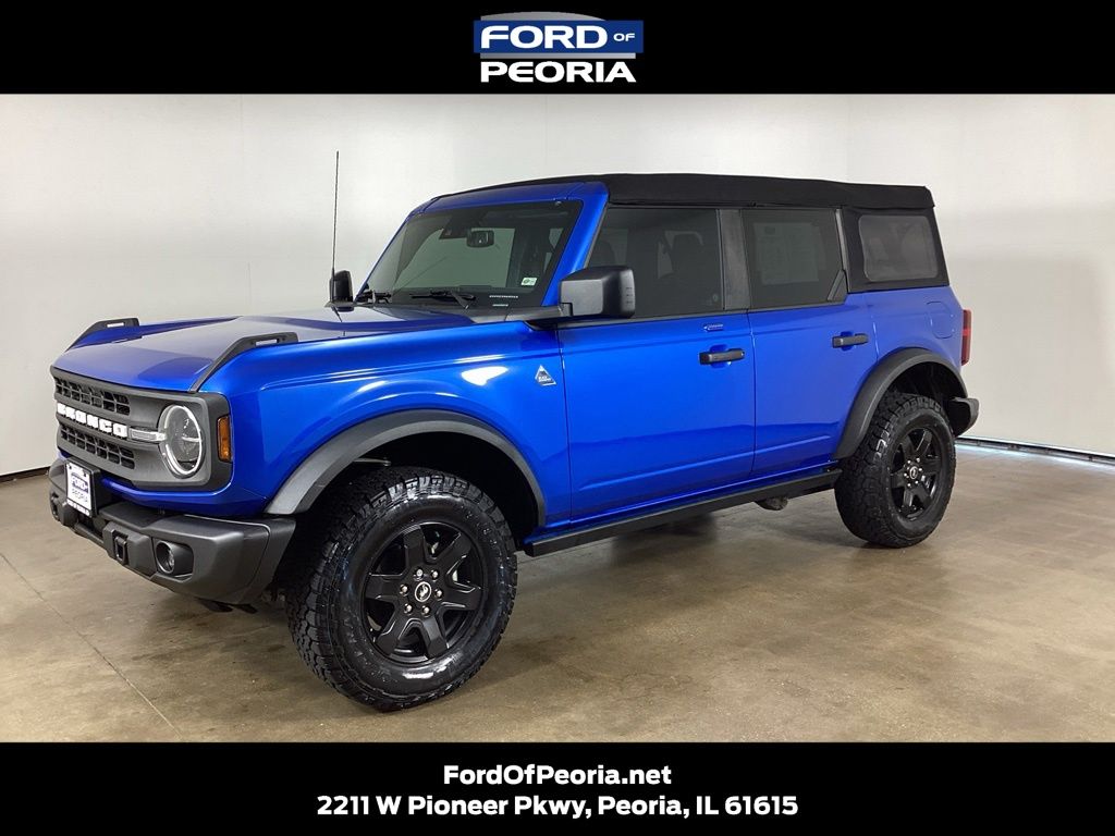 Velocity Blue Metallic 2023 Ford Bronco SUV / Crossover Four-Wheel Drive Automatic