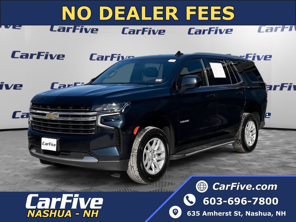 Midnight Blue Metallic 2021 Chevrolet Tahoe LT 4WD SUV / Crossover Four-Wheel Drive