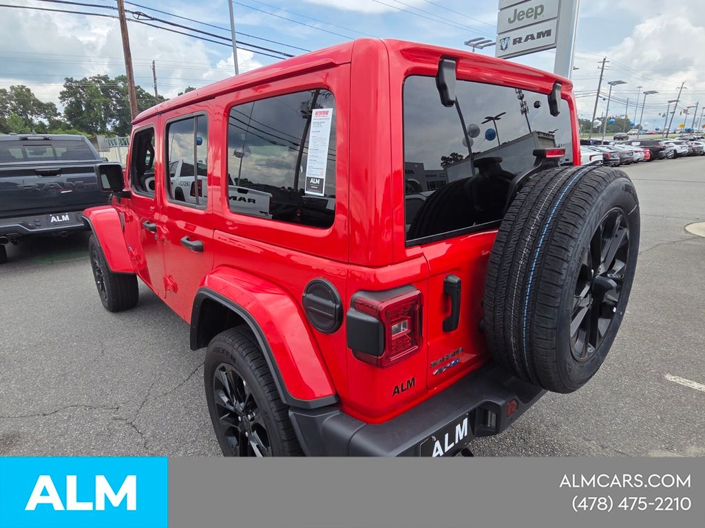 Used 2025 Red Jeep Sahara 4xe image 12