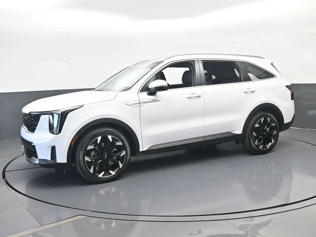 New 2025 Glacial White Pearl Kia EX image 2