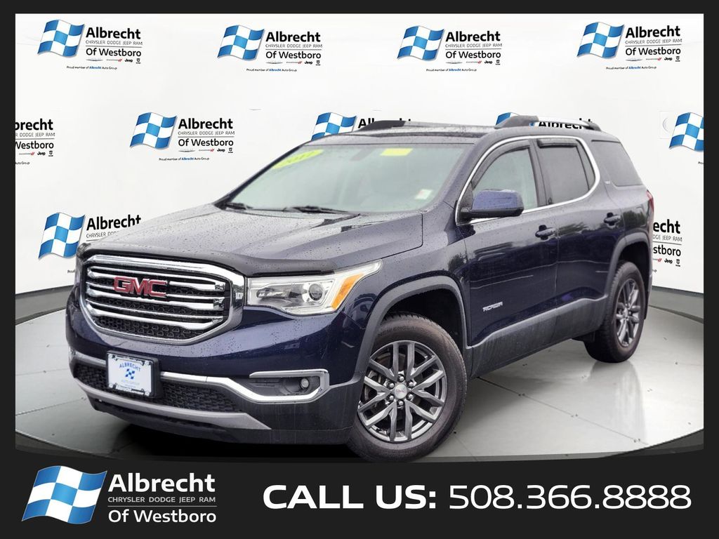 Dark Sapphire Blue Metallic 2017 GMC Acadia SUV / Crossover Four-Wheel Drive 6-Speed Automatic