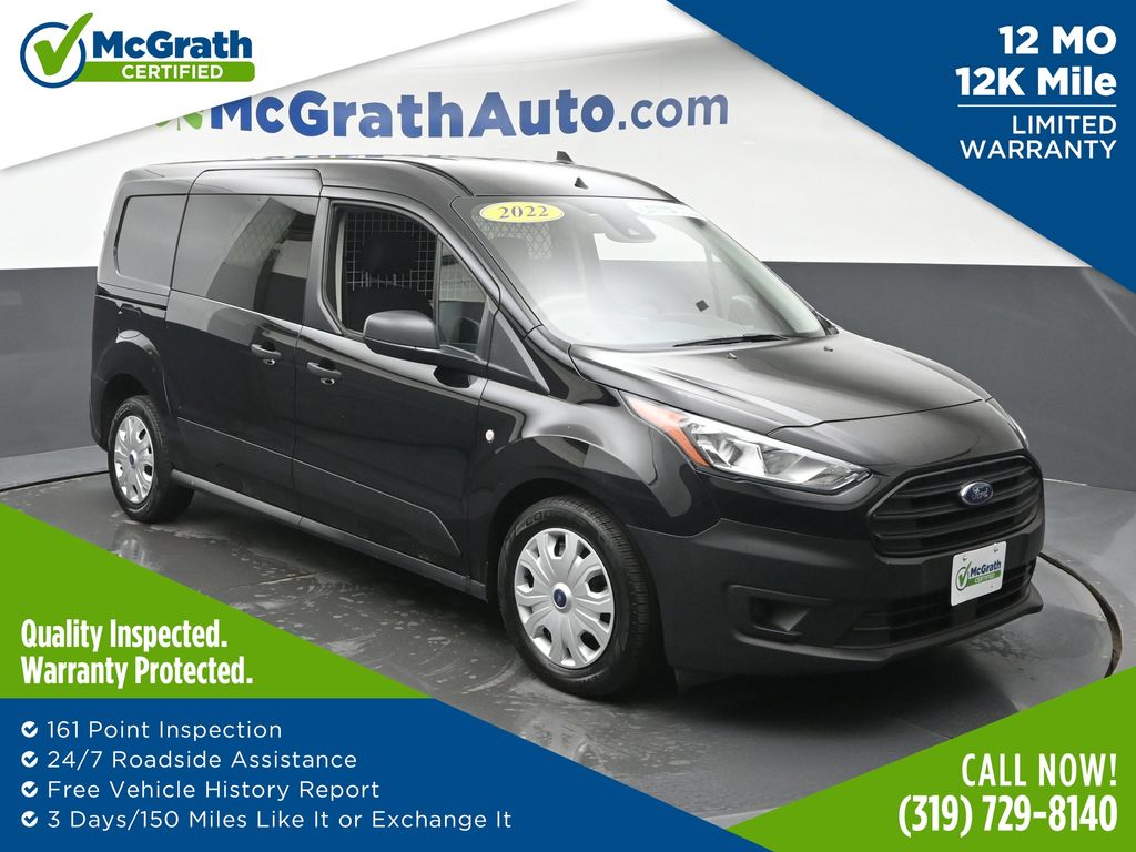 Black Metallic 2022 Ford Transit Connect Van Front-Wheel Drive 8-Speed Automatic