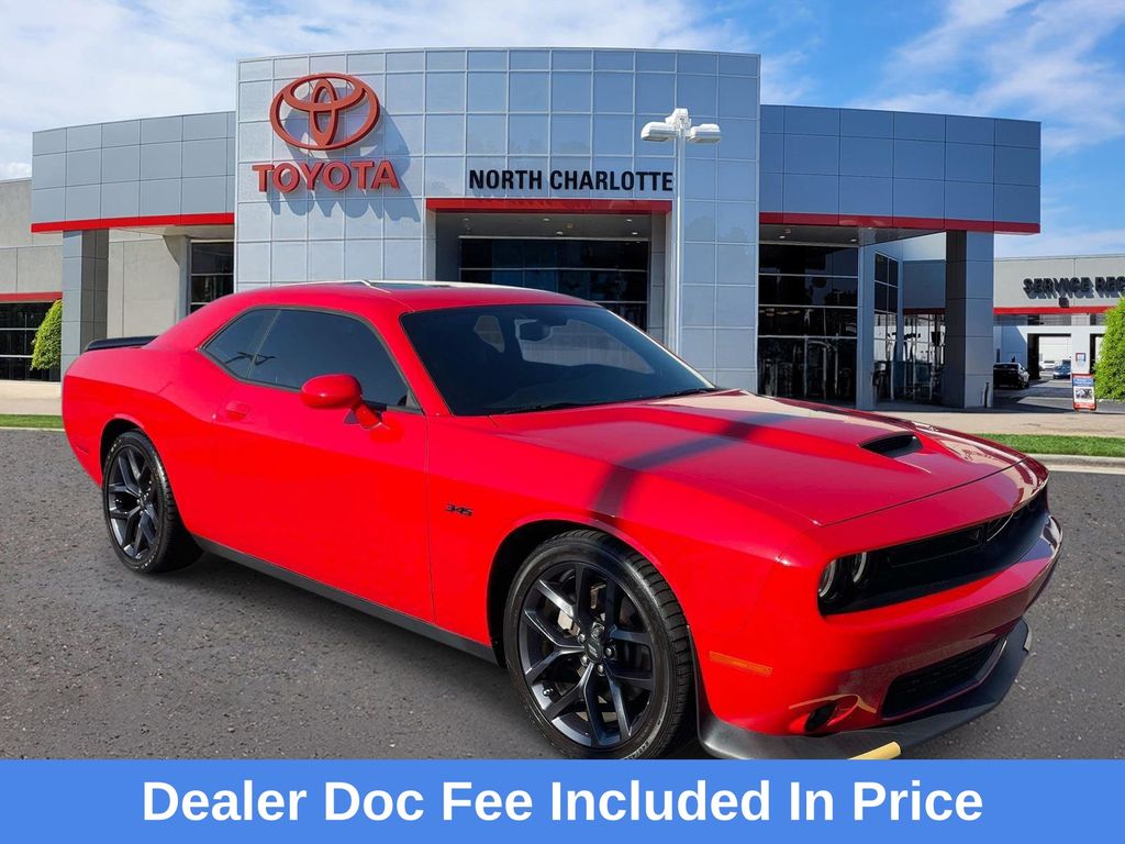Torred Clearcoat 2023 Dodge Challenger Coupe Rear-Wheel Drive 8-Speed Automatic