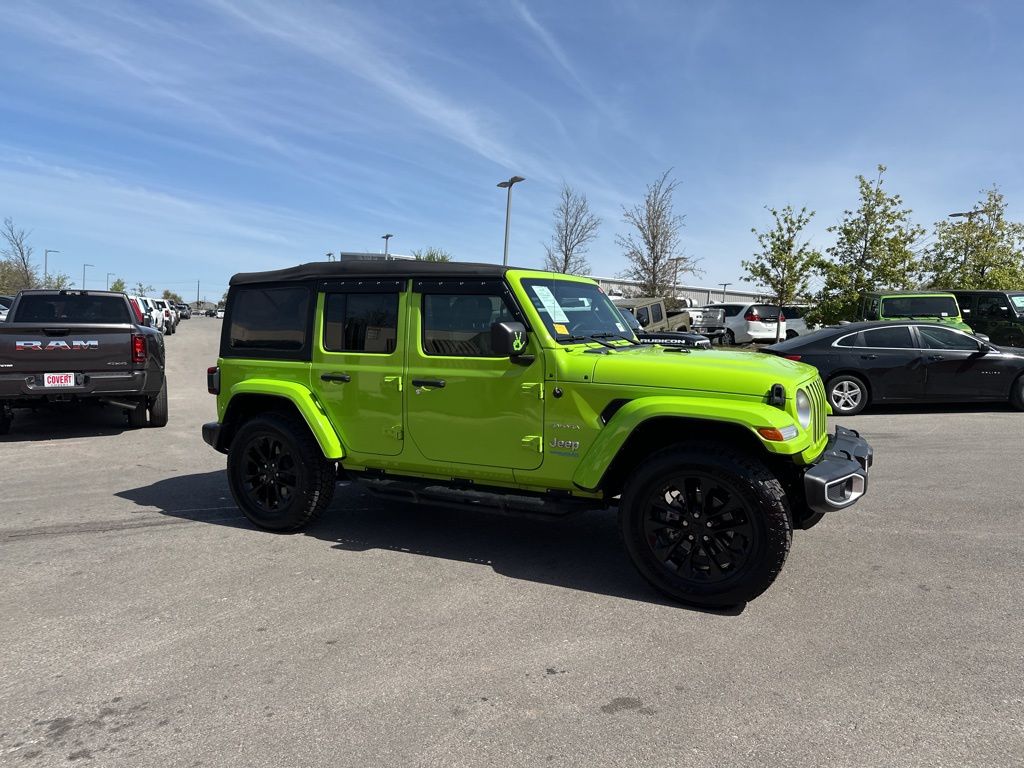 Used Car 2021 Jeep Wrangler  Unlimited Sahara 4xe For Sale Under $30,000 In Austin, Texas