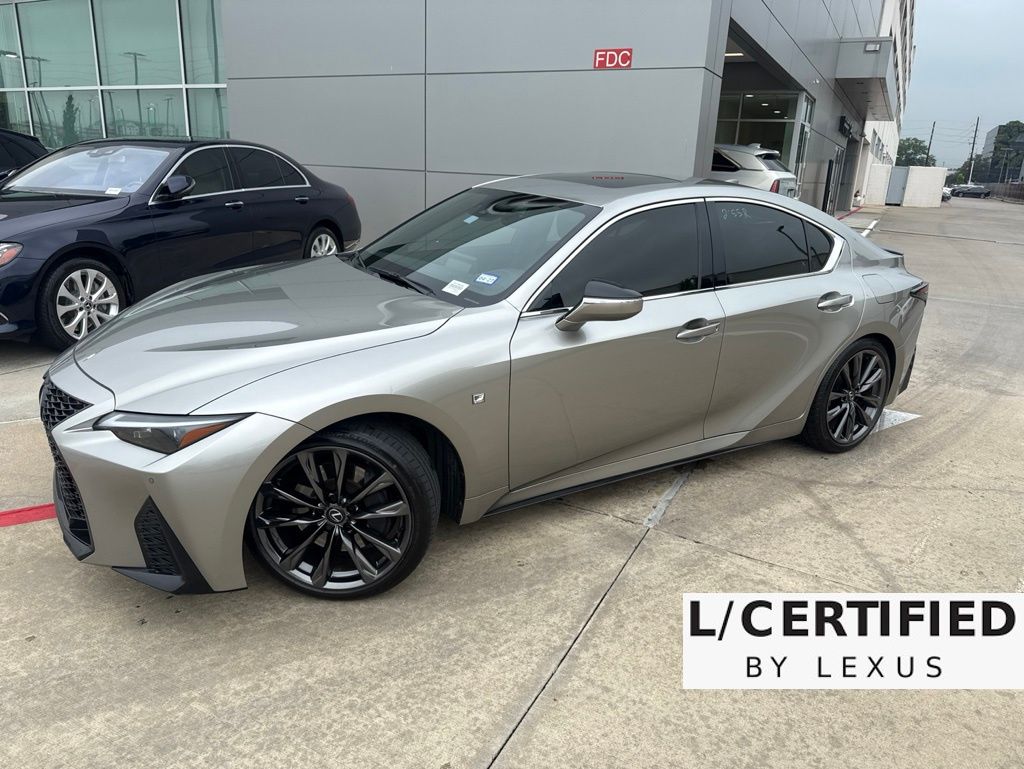 2023 Lexus IS 350 F SPORT Silver at Monument Chevrolet