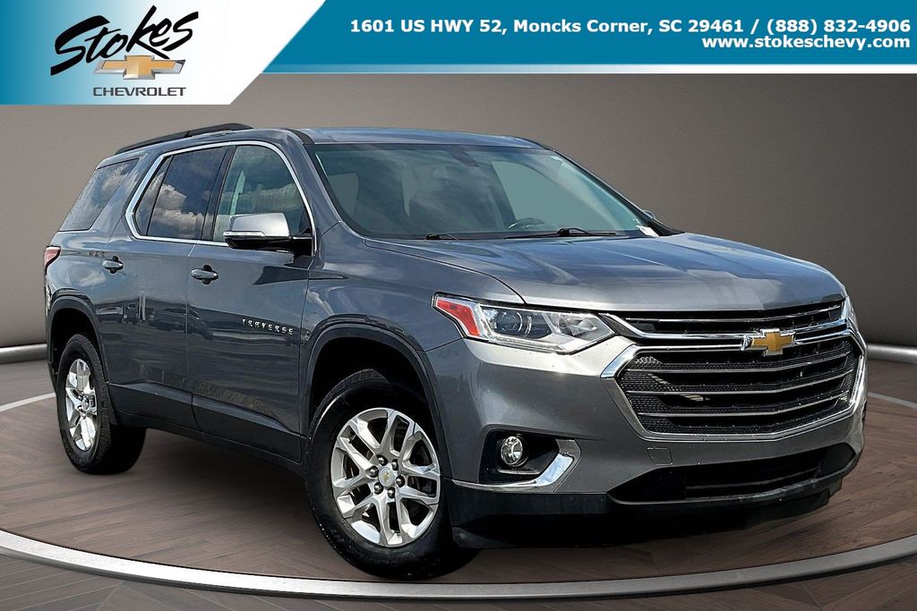 Gray (Satin Steel Metallic) 2020 Chevrolet Traverse SUV / Crossover Front-Wheel Drive 9-Speed Automatic