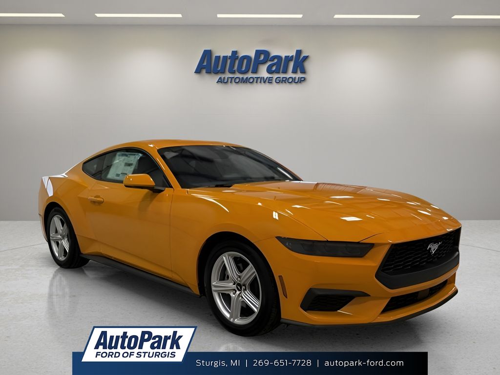 Orange Fury Metallic Tri-Coat 2026 Ford Mustang Coupe Rear-Wheel Drive Automatic