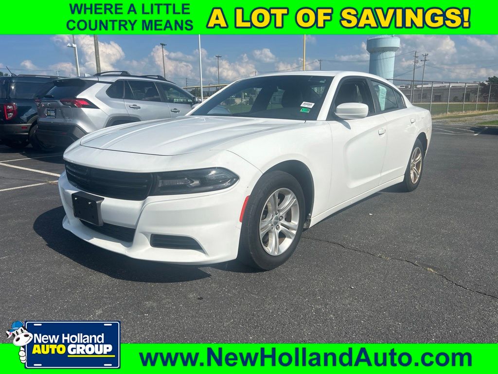 White 2020 Dodge Charger Sedan Rear-Wheel Drive 8-Speed Automatic