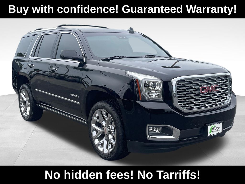 Onyx Black 2019 GMC Yukon SUV / Crossover Four-Wheel Drive