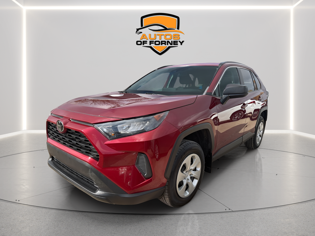 Red (Ruby Flare Pearl) 2021 Toyota RAV4 LE AWD SUV / Crossover All-Wheel Drive 8-Speed Automatic