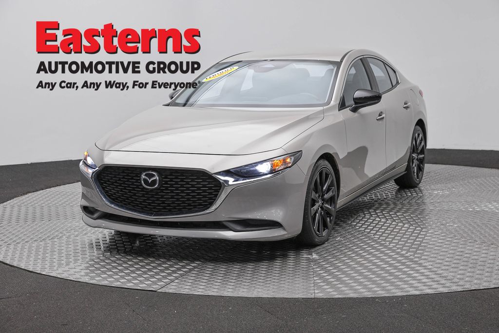 Gray (Platinum Quartz Metallic) 2024 Mazda MAZDA3 Sedan Front-Wheel Drive 6-Speed Automatic