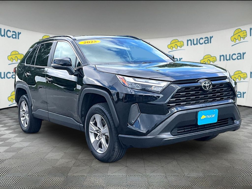 Midnight Black Metallic 2025 Toyota RAV4 SUV / Crossover All-Wheel Drive 8-Speed Automatic