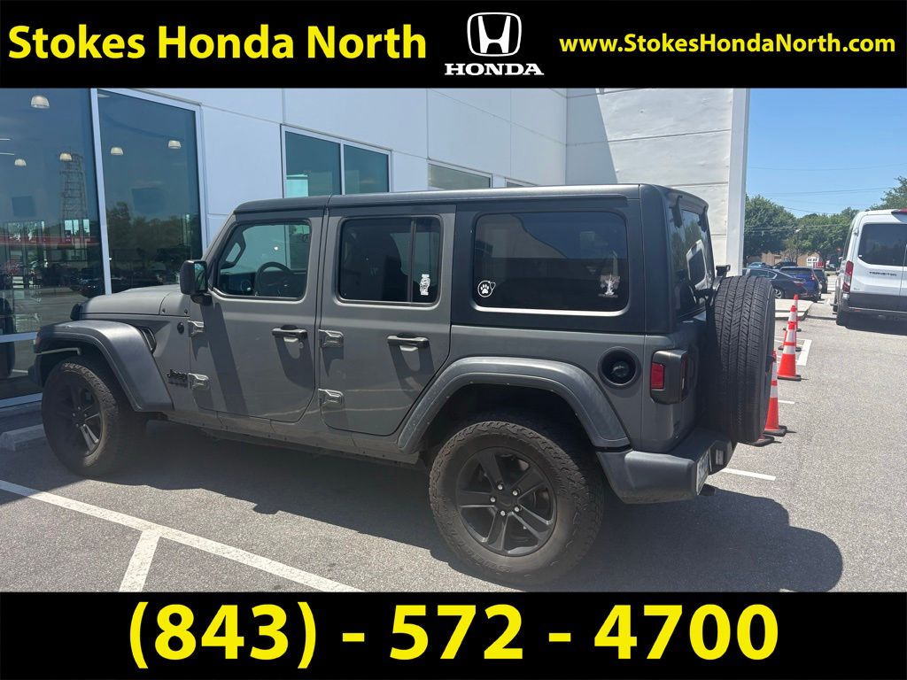2021 Jeep Wrangler Unlimited Sport Altitude Gray at Bob Mills Chevrolet