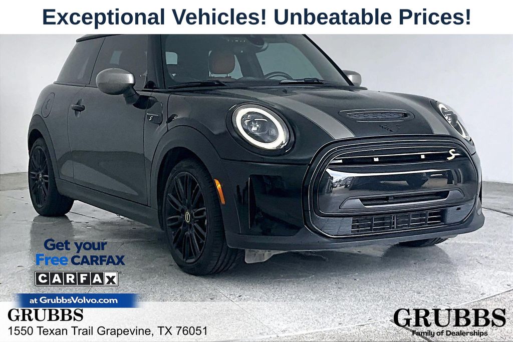 Midnight Black 2024 MINI Cooper SE 2-Door Hatchback FWD Hatchback Front-Wheel Drive 1-Speed Automatic
