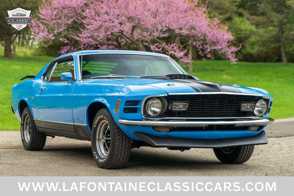 Grabber Blue 1970 Ford Mustang Coupe