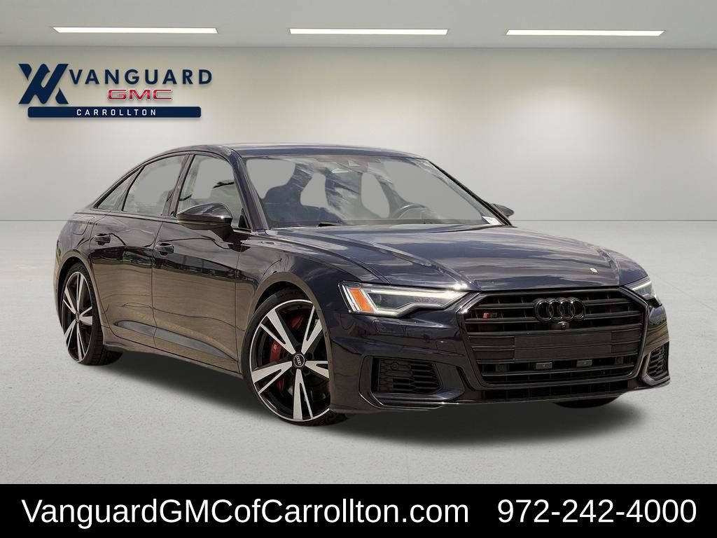 Brilliant Black 2022 Audi S6 Sedan All-Wheel Drive 8-Speed Automatic