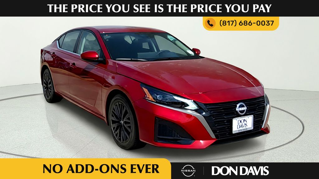 Red (Scarlet Ember Tintcoat) 2026 Nissan Altima Sedan Front-Wheel Drive Continuously Variable Transmission