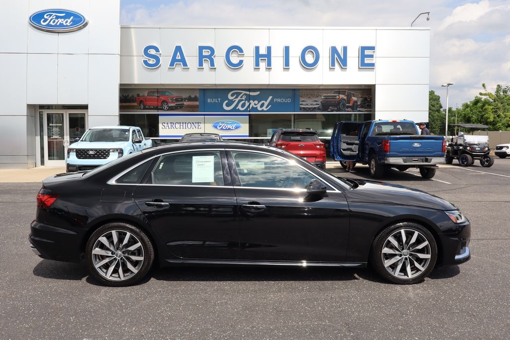 used 2021 Audi A4 car, priced at $22,500