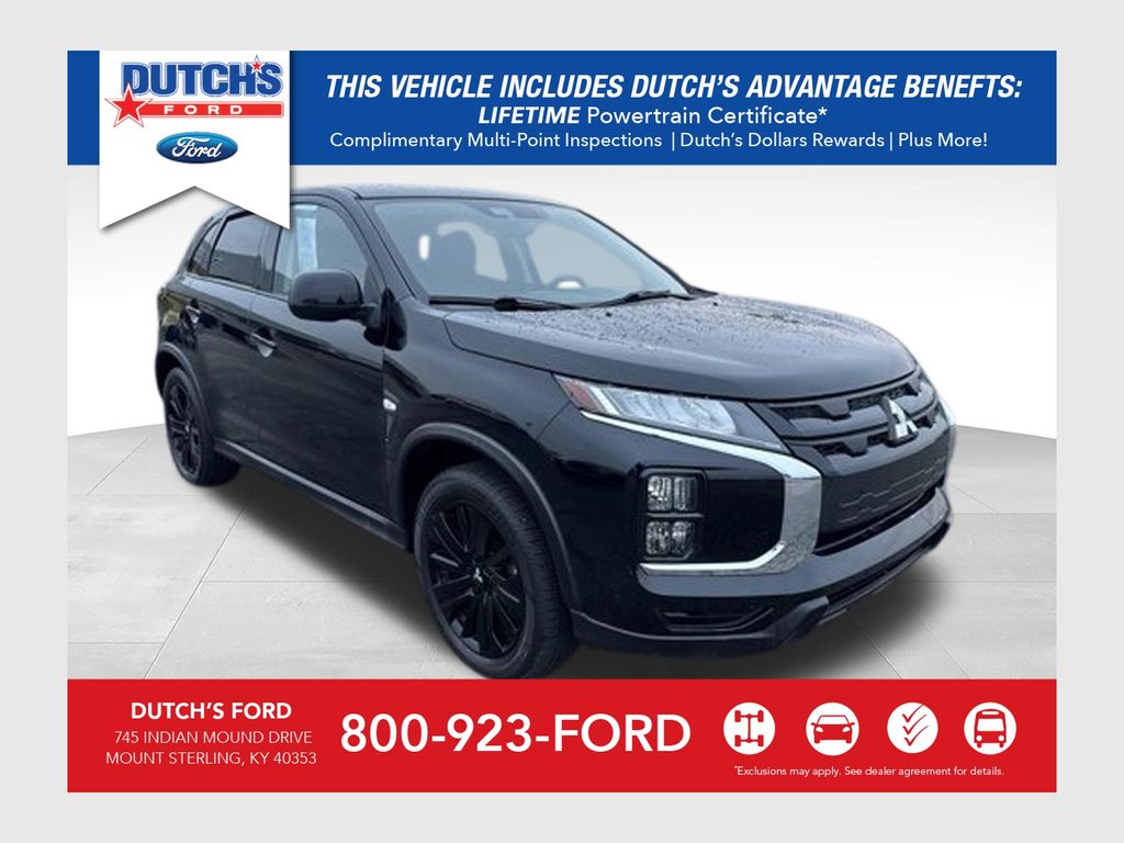 Black 2022 Mitsubishi Outlander Sport LE AWC SUV / Crossover All-Wheel Drive Continuously Variable Transmission