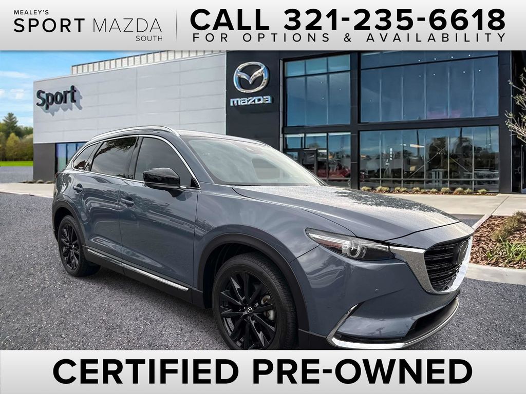 Polymetal Gray Metallic 2023 Mazda CX-9 Carbon Edition AWD SUV / Crossover All-Wheel Drive 6-Speed Automatic
