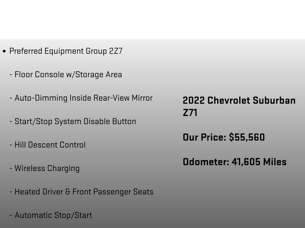 2022 Chevrolet Suburban Z71 Red at Carlisle Cadillac Buick GMC
