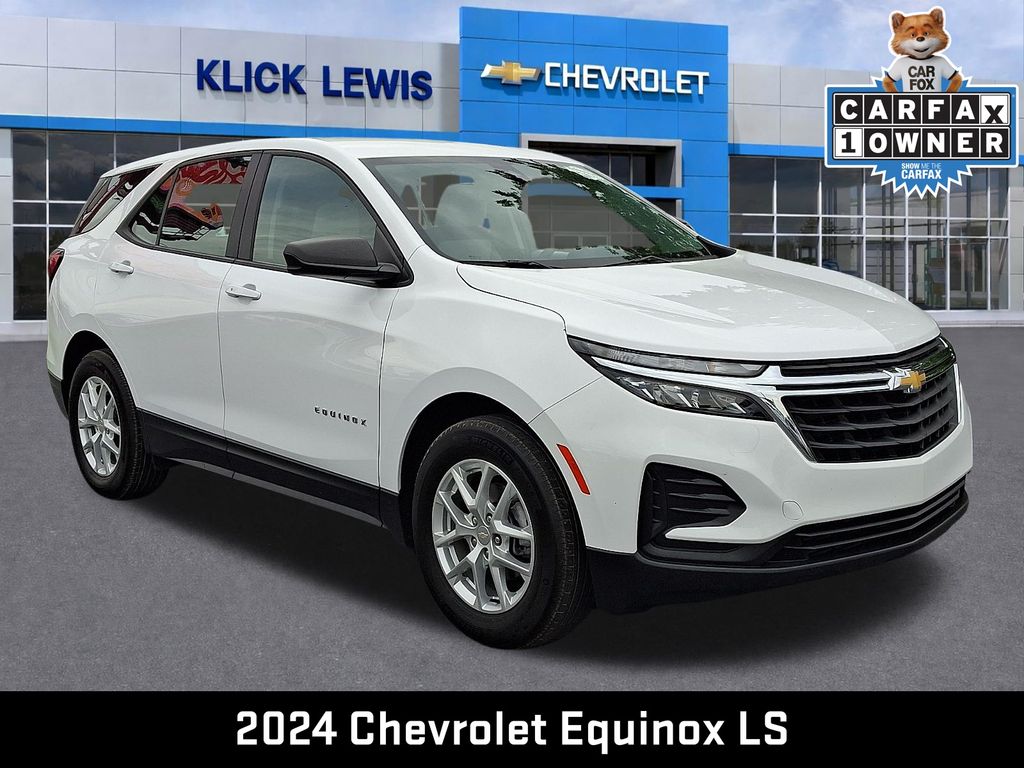 2024 Chevrolet Equinox LS White at Luther Ford